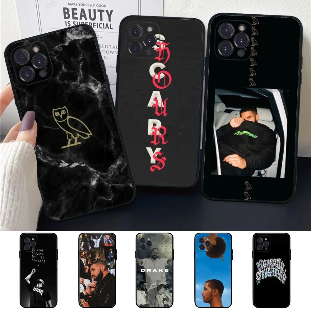 RapperDDrakePhoneCaseSiliconeSoftForIphone1514131211Pro