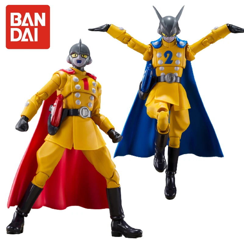 

Bandai Dragon Ball Z Gamma 1 Gamma 2 Action Figures Shf Super Hero Collectible Anime Model Doll Action Figurines Statue Toys