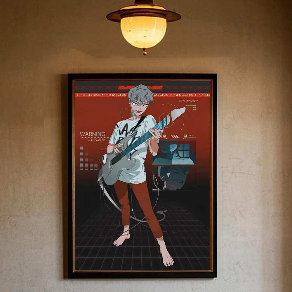 Alien Stage Anime Ivan Till Anime Poster, wasserdichte Wandkunst, hochwertige Druckposter für Wohnzimmer, Schlafzimmer, Retro-Raumdekoration, Geschenk – Detail 10