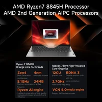 Lenovo laptop Xiaoxin Pro14 2024 14" 2.8K 120Hz OLED Screen AMD Ryzen 7-8845H 16G/32G LPDDR5 1TB/2TB PCIE4.0 SSD Notebook PC 2