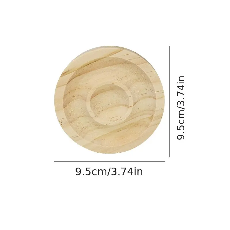 1pc DIY Wooden Beading Design Board Suitable For Jewelry Making Bracelets Necklaces Crafts Tray Practical Display - 4