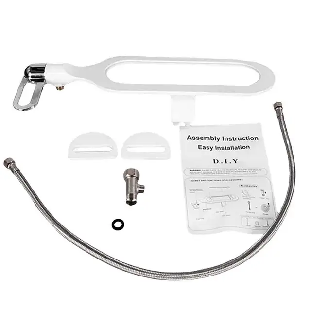 สมาร์ทห้องน้ํา Bidet Sprayer Non-ไฟฟ้า Self-ทําความสะอาด Bidet เครื่องมือปรับความดันห้องน้ําสิ่งที่แนบมาสําหรับห้องน้ําโรงแรม 1