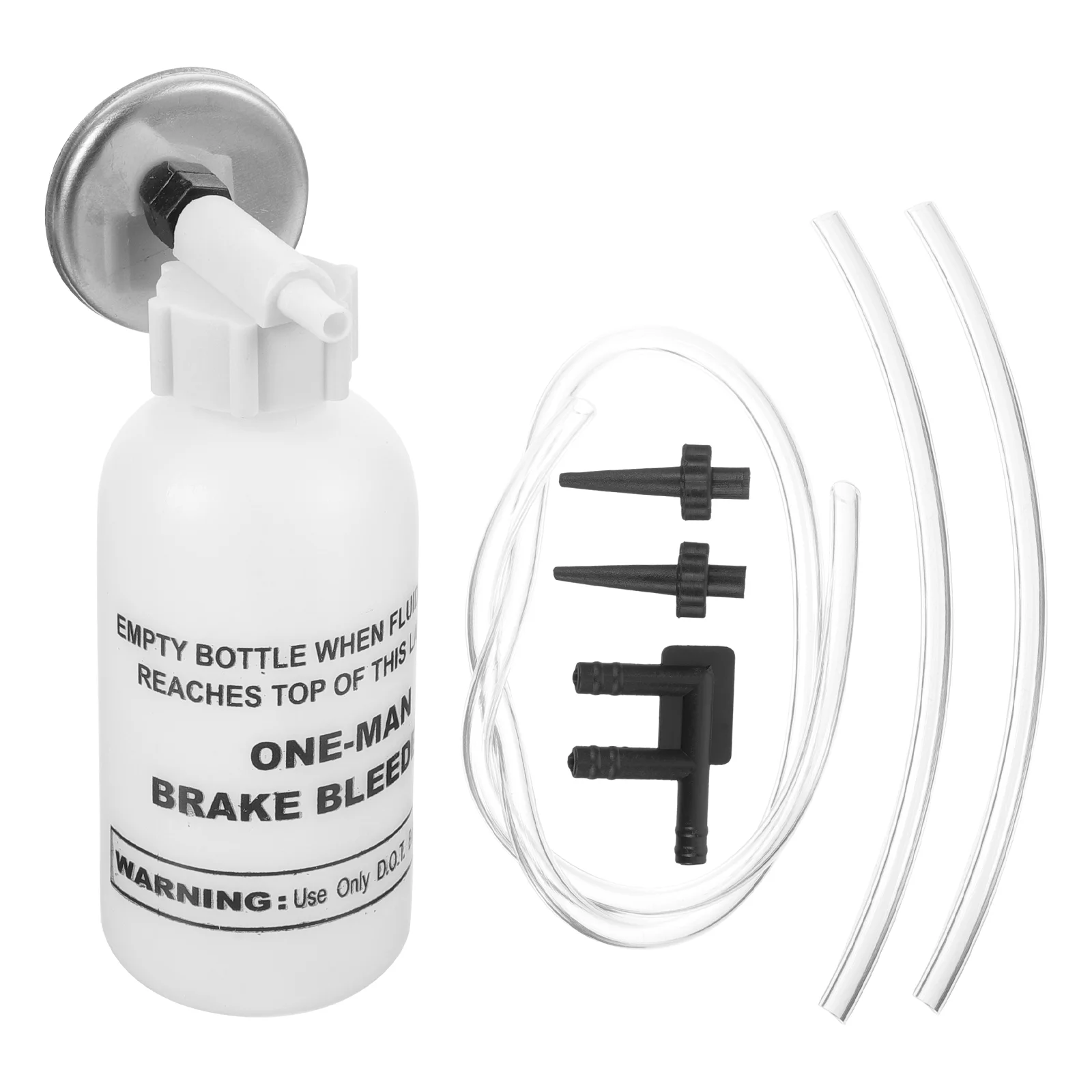 

Deflation Car Brake Fluid Changer Bleeder Kit 7psc Bottle Plastic Bleeding Tools