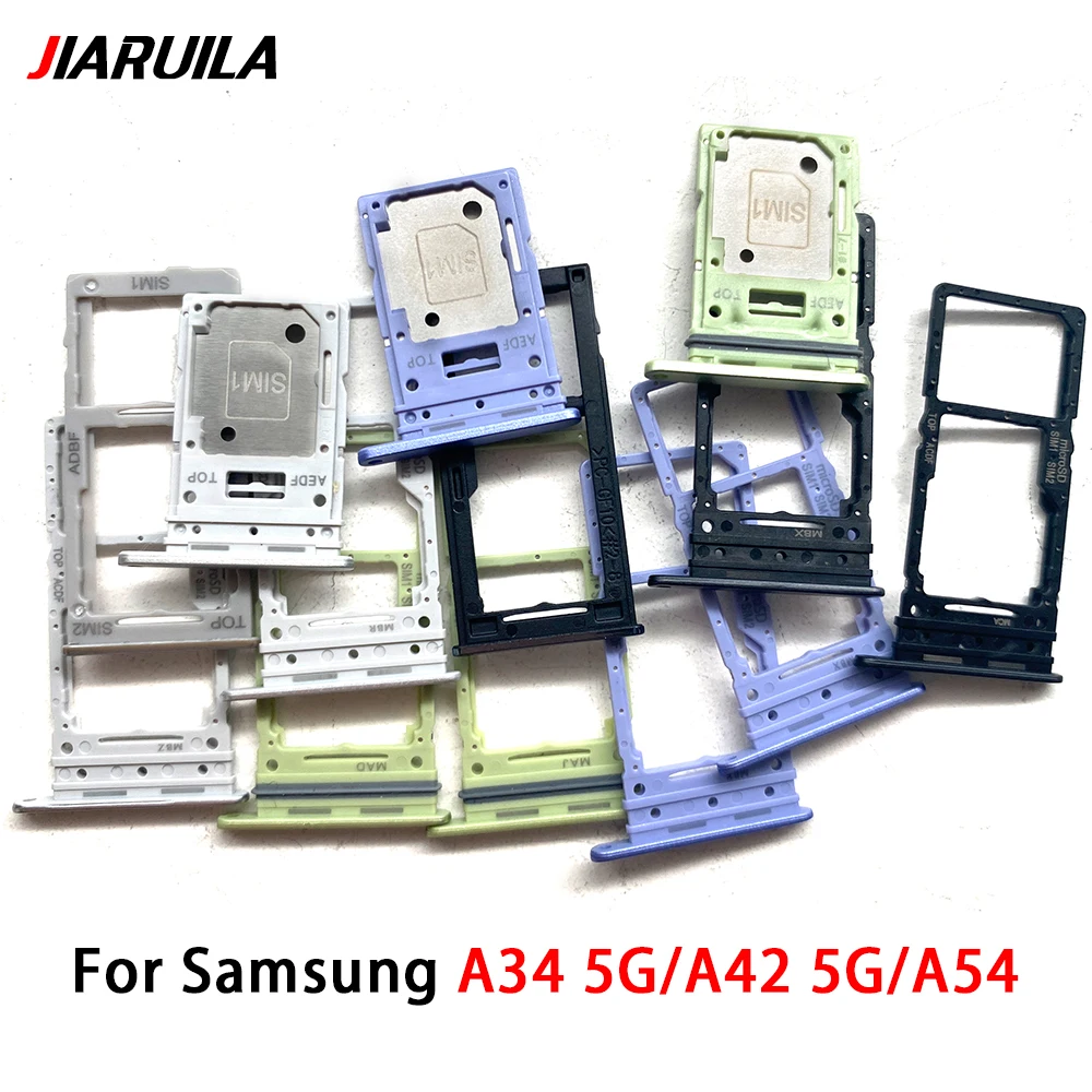 마이크로 나노 SIM 카드홀더 트레이 슬롯 홀더 어댑터 소켓 부품, 삼성 A34 5G A346B A42 5G A426B A54 듀얼 카드용, 신제품
