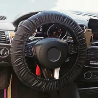Car Black Seat Cover Repair Pull Cargo Waterproof Antifouling Dust Covers Steering Wheel Protective Cover Universal Boot Car Mat 2