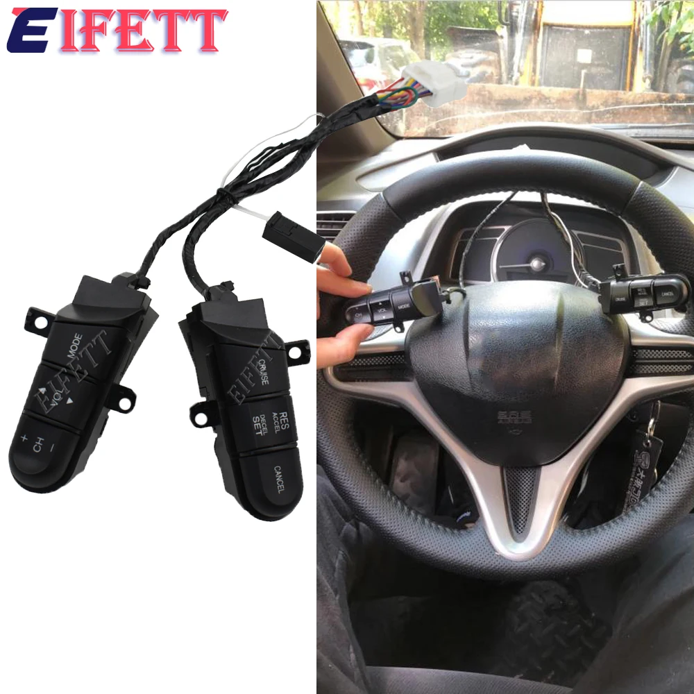 

NEW Cruise Switch For Honda Civic 2006 2007 2008 2009 2010 2011 36770-SNA-A12 36770SNAA12 Steering Wheel Audio Control Switch