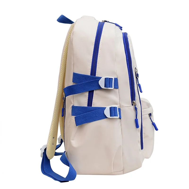 Women School Backpack for Student Nylon Simple Casual Travel Backpacks Ladies Fashion Back Pack Mochila Teen-agers Rucksack Sac
