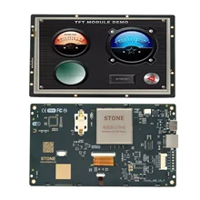 

7 inch TFT-LCD touch module with rs232 interface for industrial use