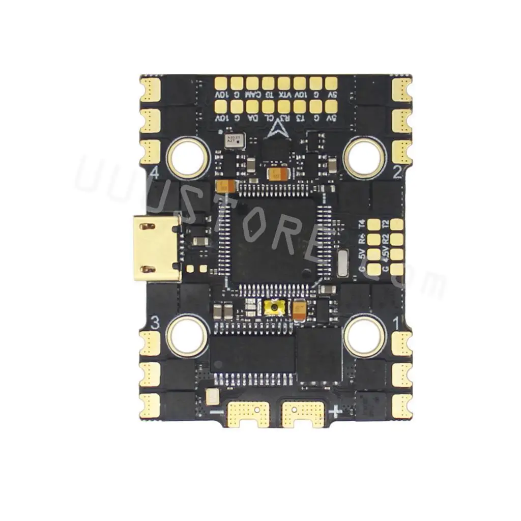 

HAKRC F7220 BL32 AIO F722 Flight Controller 5V 10V Dual BEC BLHELI32 40A / 50A 4in1 ESC 20X20mm 3-6S for FPV Freestyle Drone