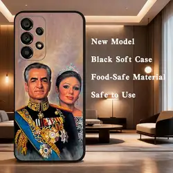 Mohammad Reza Pahlavi Iran Soft Black Phone Case - SamsungNote10Pro (Z1)