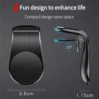 Magnetic Car Phone Holder Stand Air Vent Clip Car Mobile Mount Bracket Cellphone GPS Support in Car For iPhone Xiaomi Samsung LG - Image 3