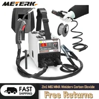 2in1 MIG MMA Welders Carbon Dioxide Gases-Shielded and Manual Welding Multipurpose IGBT Direct Current Inverter Welders Tools 1