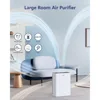 Air Purifiers For Home Large Room Up To 1730 sqft H13 HEPA Air Purifiers Filter With Fragrance Sponge Timer Washable 6