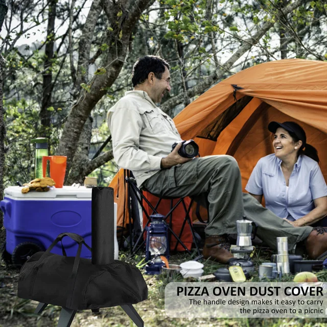 Pizza Sütő Burkolata Kompatibilis Az Ooni Karu 12 Hordozható Burkolat 420D Szövet -Vízálló Nagy Teherbírású - Image 3