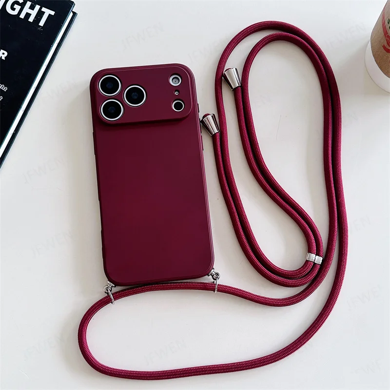 ตัวเลือกสินค้า เคส iPhone พร้อมสายคล้องคอ หรูหรา กันกระแทก