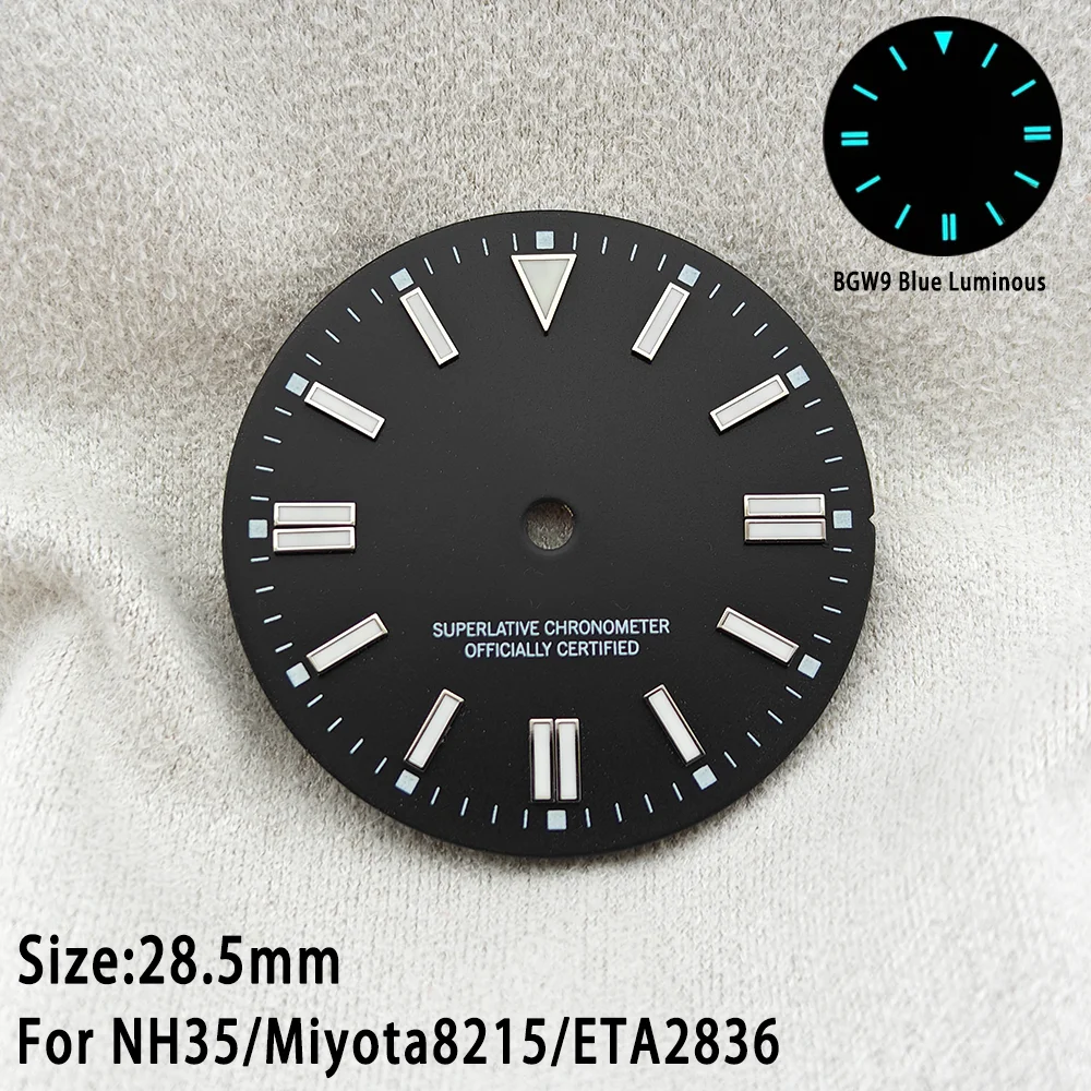 Premium Pistachio Dial 28.5mm with BGW9 Luminous and Calendar Window
