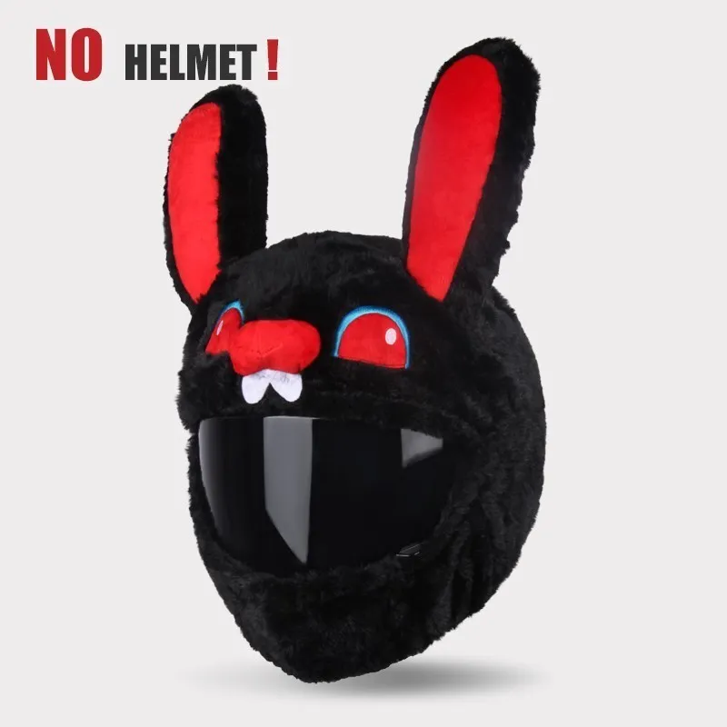 Grappige Helm Cover Huamengyuan Pluche Motorhelm Hoes - Grappige Kalkoen Cartoon Design - Voor De Meeste Integraalhelmen Pluche Helmhoes