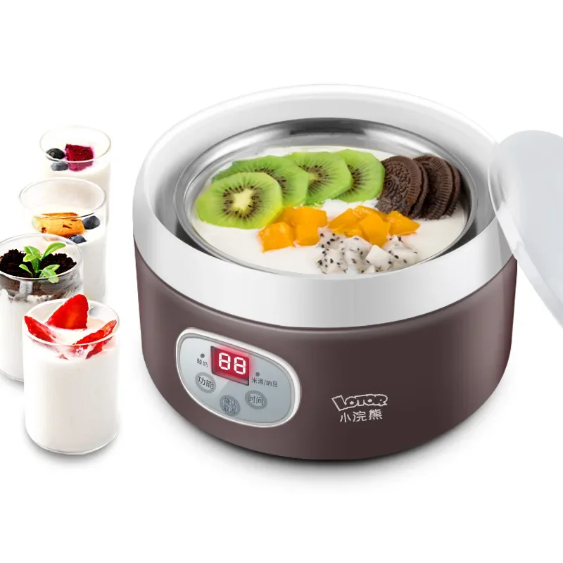 Hot Selling 1 L Yogurt Maker Smart Time Control Natto Maker Automatic Rice Wine