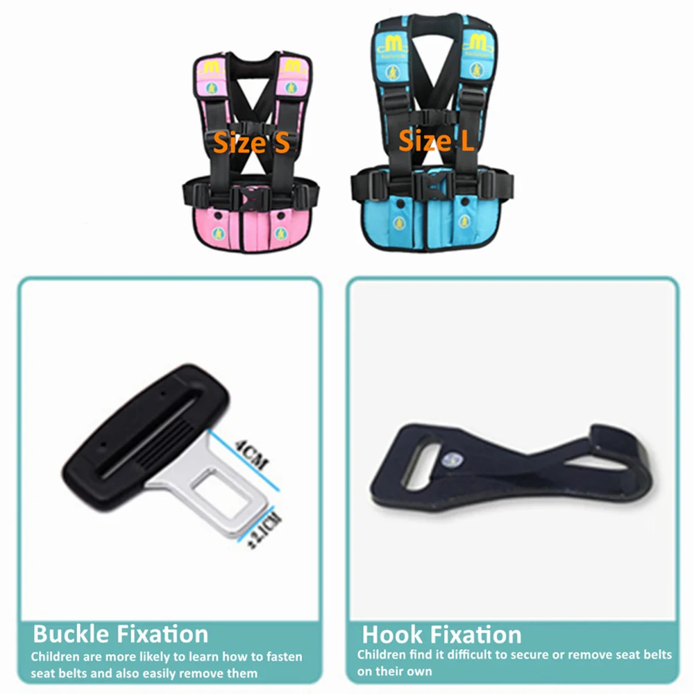 ALWAYSME Harness For Car Seat ,Bus,Airplane...