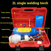 2L Portable Welding Torch Set Small Oxygen Welding Tool Refrigeration Maintenance Welding Tool 2