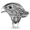 Milangirl Men Rings Hip Hop Eagle Personality Animal Bird Rings for Men Domineering  Ring 4