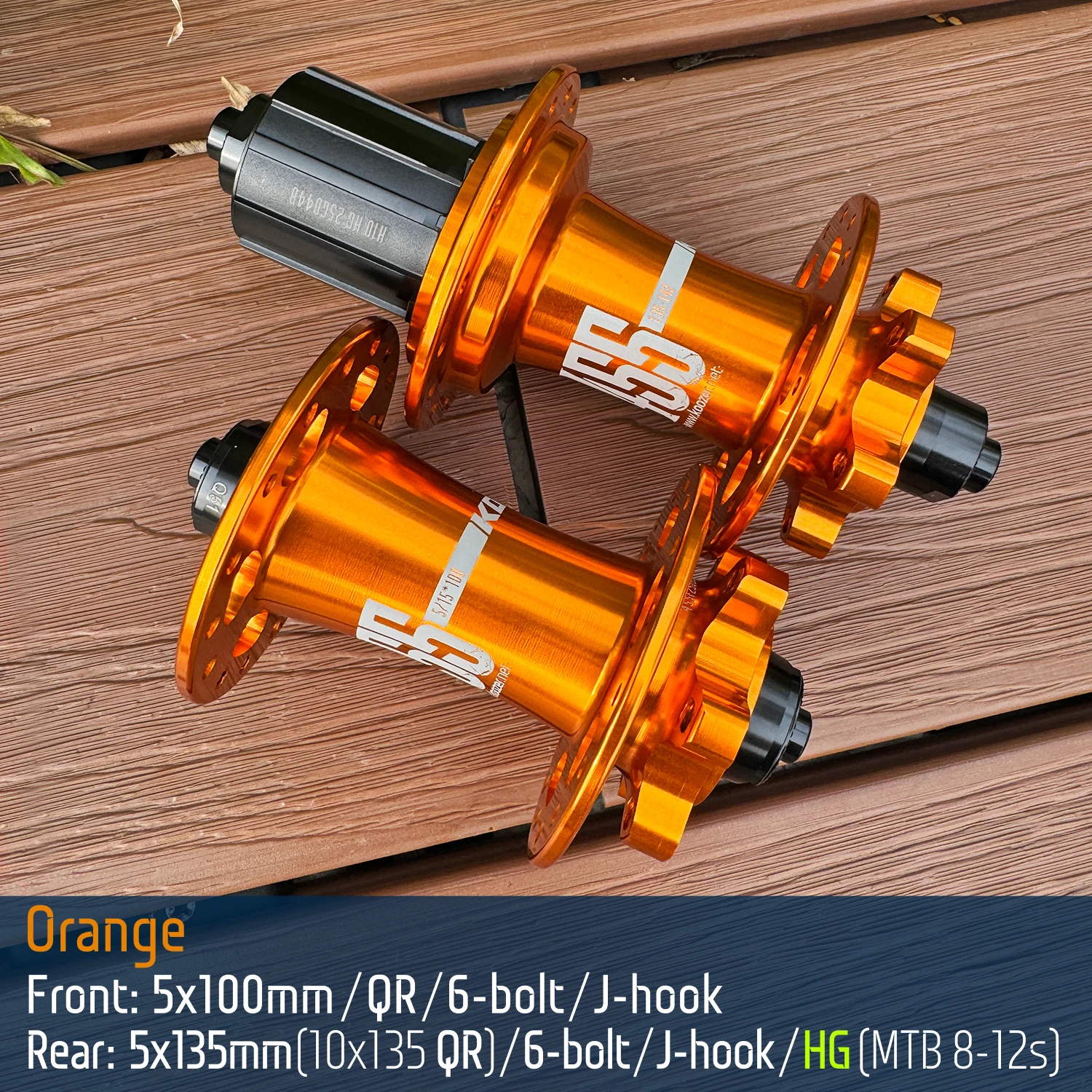 Koozer 455 QR 120 Click HG XD MS 8-12s 32 Holes CR-MO Steel Axle