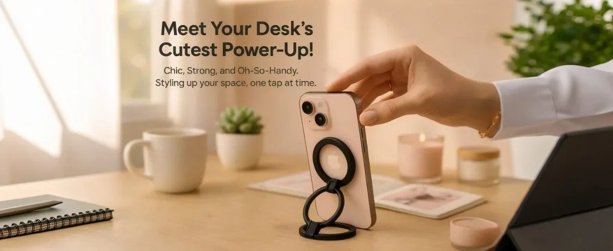 MEET YOUR DESK'S CUTEST POWER-UP