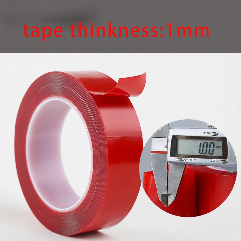 

3m Double Sided Adhesive Sticker Tape Nano Transparent Reusable Waterproof Strong Cleanable Car Protect