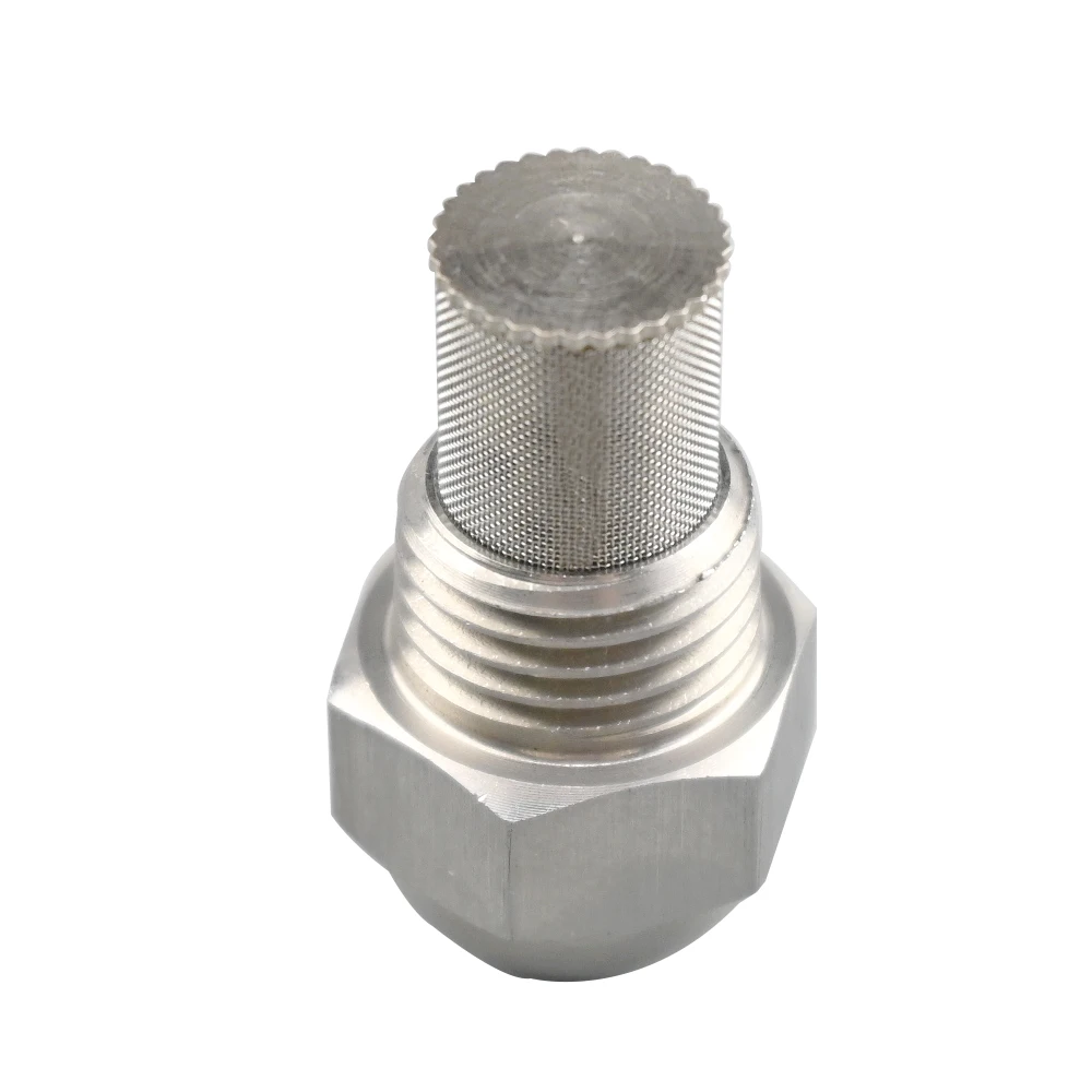 1/4&lsquo;&rsquo; Thread Stainless Steel Fuel Atomizing Nozzle Burner Sprayer With Filter 1 Pcs