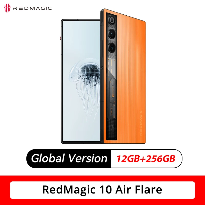 スマートフォン本体 REDMAGIC 10 Air 12G+256G Hailstone Amazon.com: REDMAGIC 10 Air Smartphone 5G, 120Hz Gaming