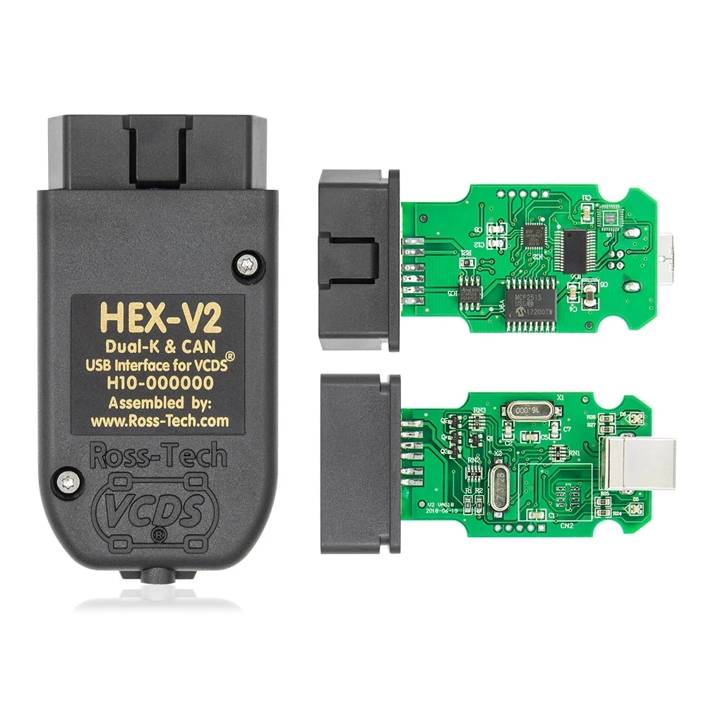 

vagcom v2 OBD2 Scanner V2 USB Interface FOR VW AUDI Skoda Seat with Atmega162