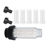 Water Filter Garden Hose, 3/4 Inch Water Pre-Filter Water Filter Set With 5 Filter Inserts + 2 Quick Adapters 2