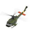 F07 UH1 Huey Helicopter F08 Light Flow 6 Channels Brushless Helicopter Model RC Helicopter Single Propeller Simulation Model Toy 3
