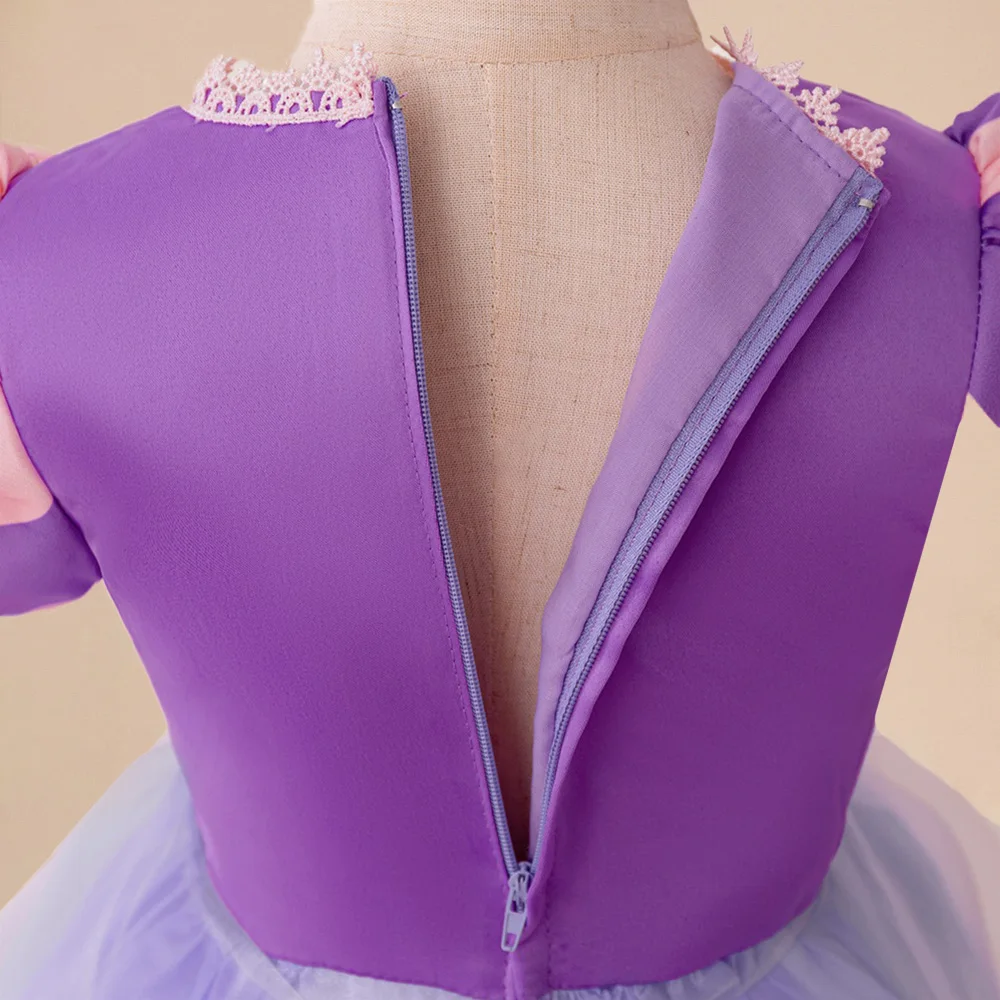 Baby Mädchen Schneewittchen Prinzessin Kleid Kleinkind Frozen Exotisches Partykleid Anna Elsa Cosplay Kleider Kinder Jasmin Green Kostümkleidung – Detail 8