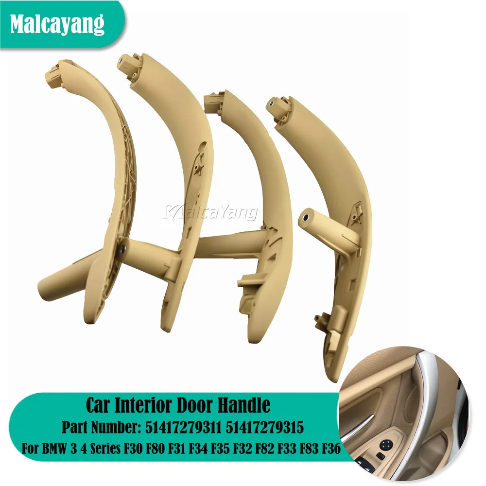 Per Bmw F30 F80 F31 F32 F34 F36 F80 F83 Lci Gt 2011-2019 Auto Sinistra Destra All'Interno Maniglia Interna Pannello Porta Interna Pull Trim Cover