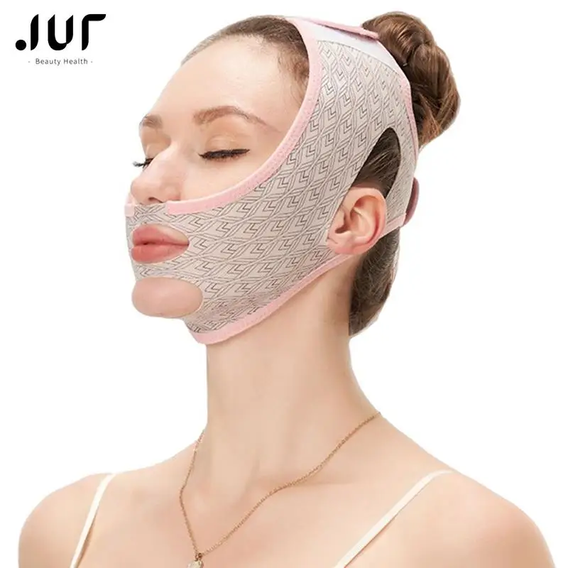 

1pc Face Slimming Bandage V Line Cheek Chin Neck Shaper Massage Strap Belt Relax Lift Up Mask Beauty Face Sculpting Sleep Mask