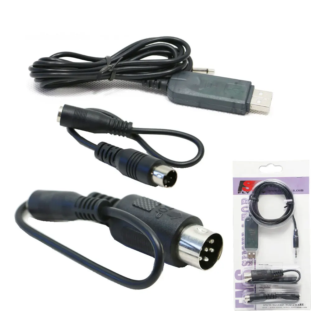 Simulateur RC USB PPM pour FMS, câble de 1,5 mètre, emballage d'origine