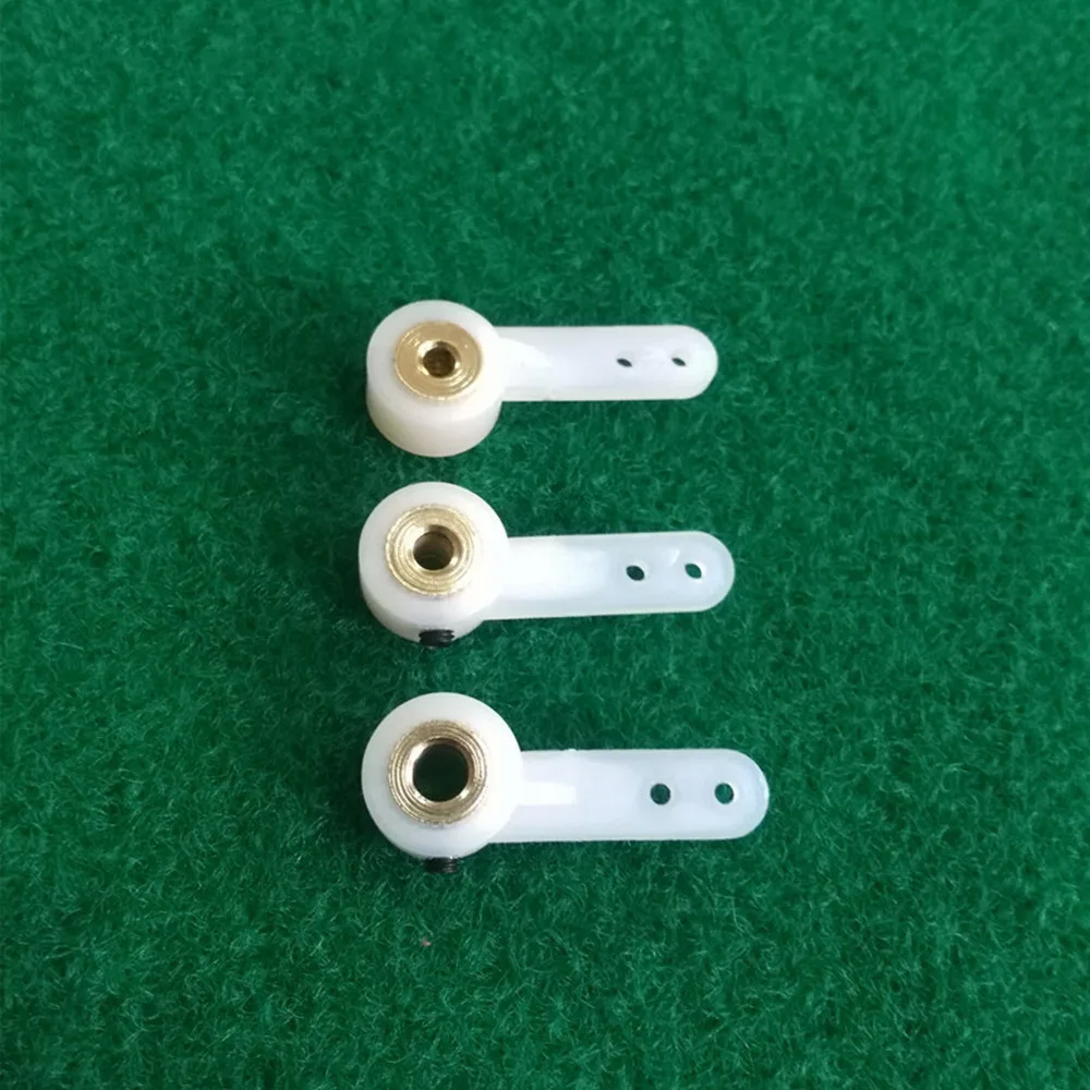 4 stücke Durchmesser 2,1/2,6/3,1/4,1mm Ruder Arme Fahrwerk Lenkung Arm DIY Zubehör Für RC Flugzeuge Teile