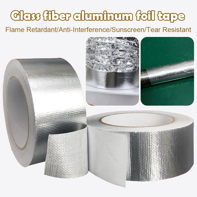 High Temperature Resistant Aluminum Foil Tape - High Temperature Resistant  Pipe - Aliexpress