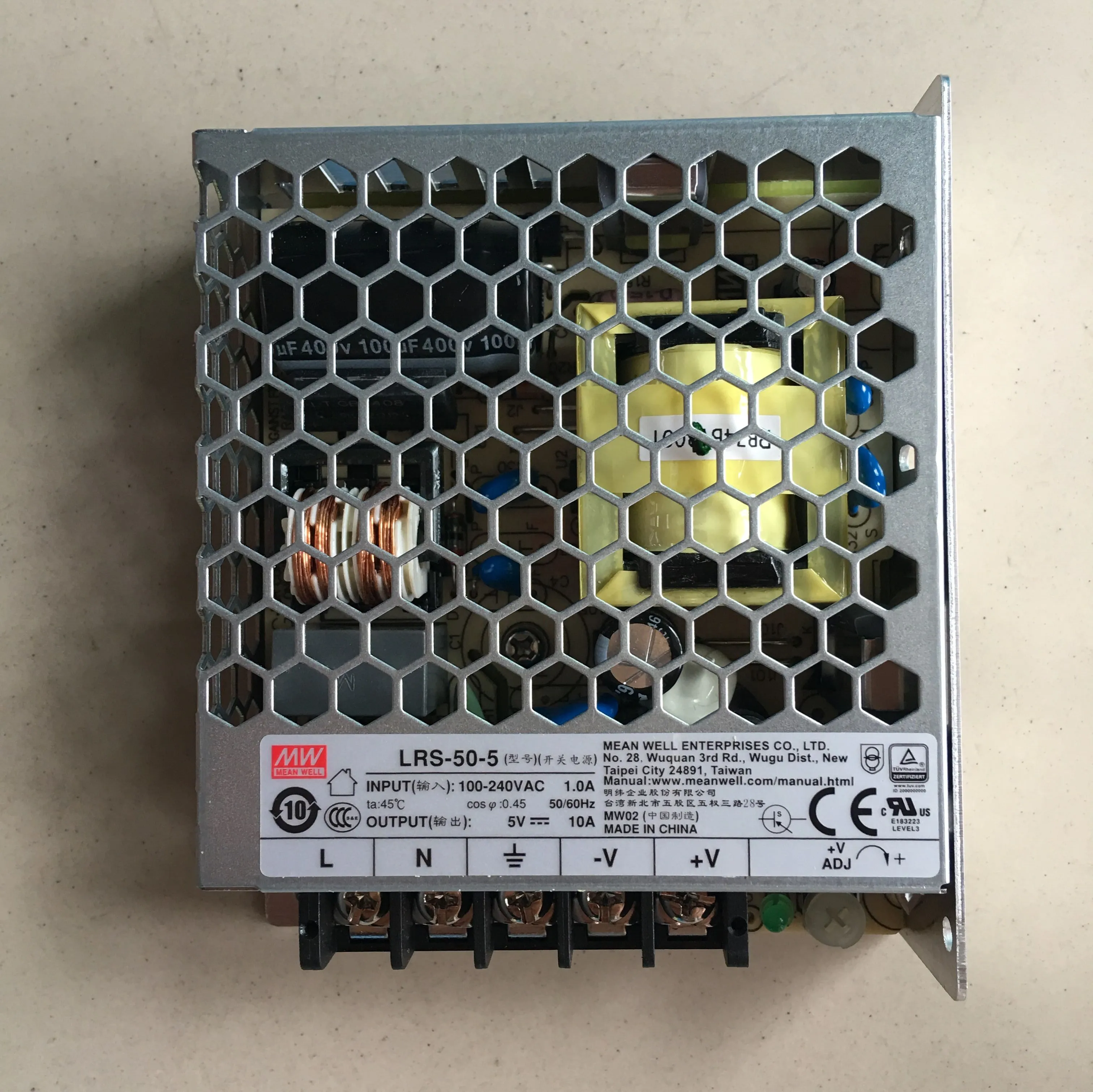 Meanwell 전원 공급 장치 LRS-50 LRS-50-3.3 LRS-50-5 LRS-50-12 LRS-50-15 LRS-50-24 LRS-50-36 LRS-50-48 50W