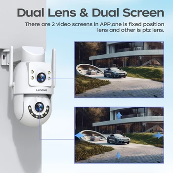 4K Dual-Lens PTZ Security Camera 2