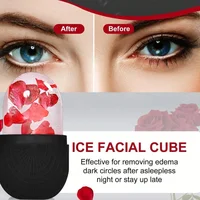 3Pcs Ice Face Roller Gua Sha Board Set Facial Massage Roller Face Massager Face Lifting Contouring Tools Beauty Skin Care Tools 5
