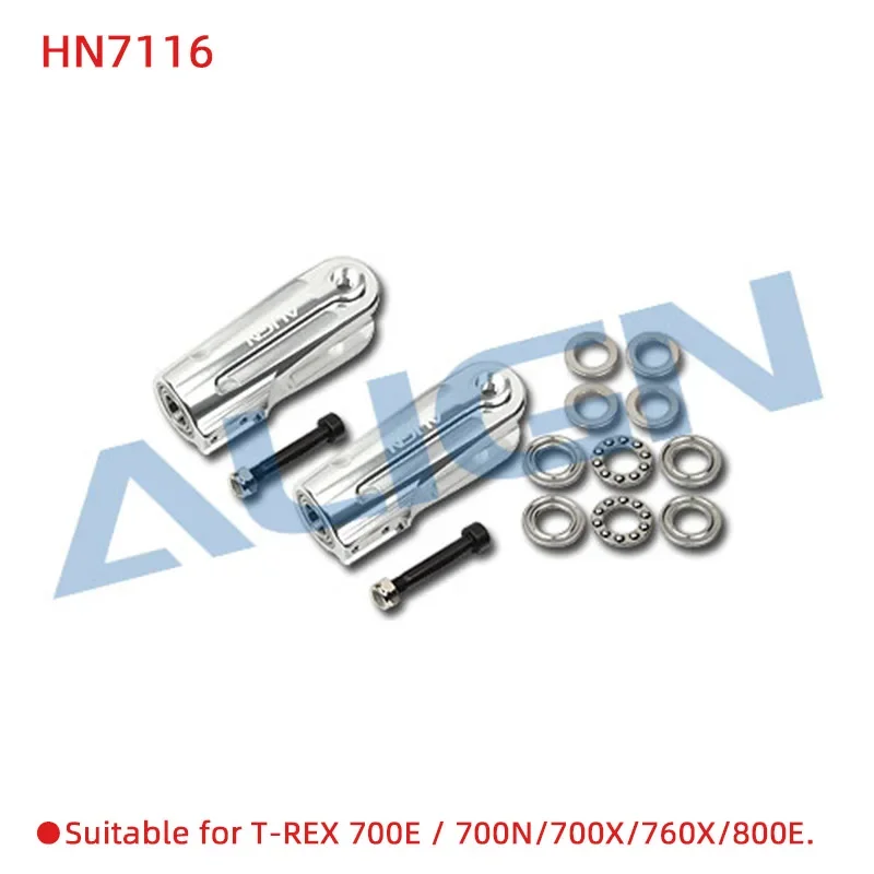 Allineare T-Rex 700 700E / 700N/700X/760X/800E Set Di Impugnature Per Rotore Principale Con Clip A Paletta Per Allineare Trex Gart 700 Elicottero Rc