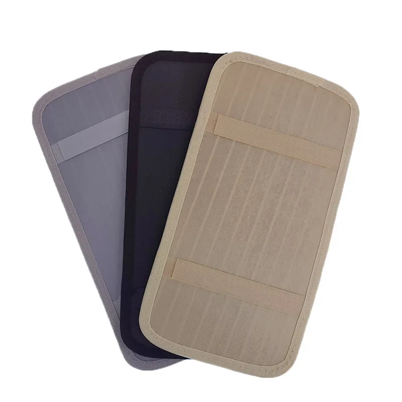 Leather Sun Visor Organizer with CD/DVD Holder and Sunglasses Storage
