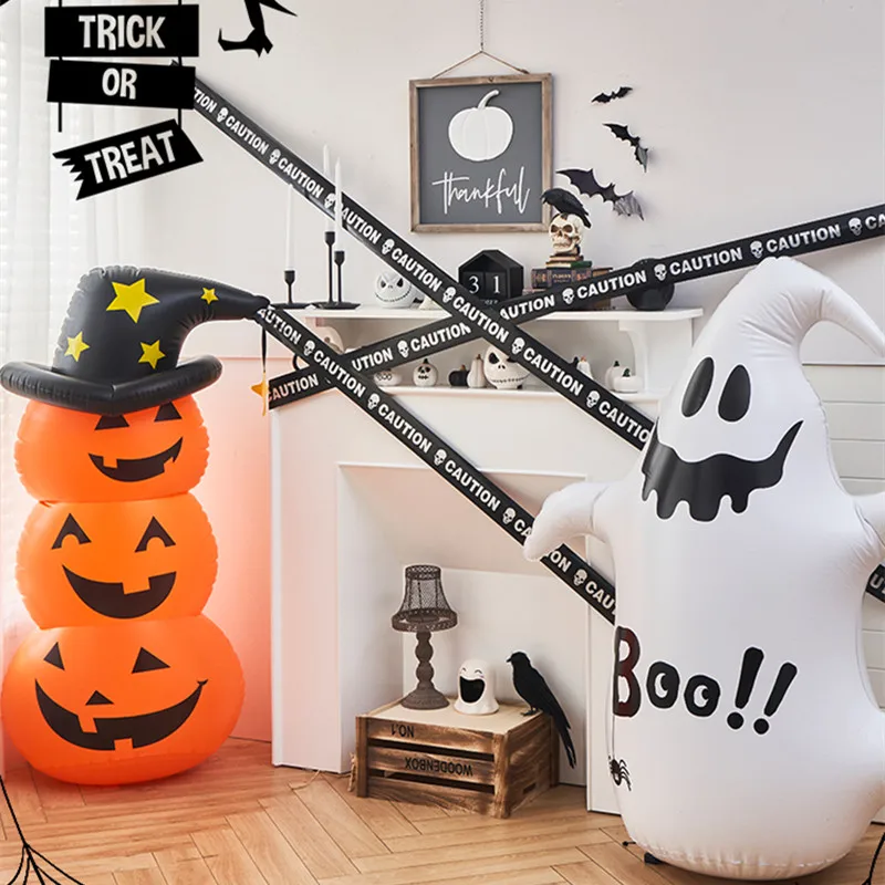 

Large Size Halloween Jack-o-lantern Balloon Scene Layout Children's Props Bar Kindergarten Theme Decoration