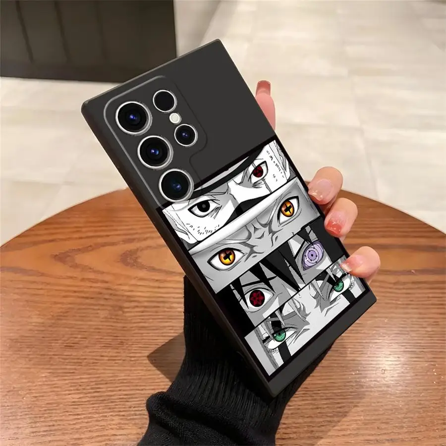 Cool Anime Sasukes N-arutos Soft Phone Cover Case