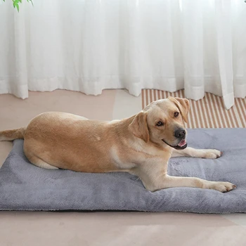 Dog Bed Short Plush Pet Heated Sleeping Mat Cats And Dogs Cute Pet Mat Blanket Thickened Sleeping Mat Small Large Dog Pet Suppli 3