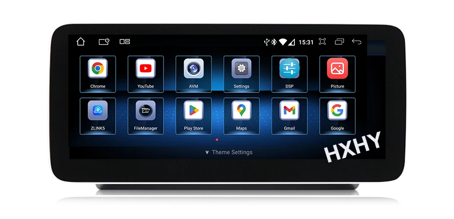 Qualcomm 12.8inch Android 15 8Core 12+256G Car Radio Multimedia BT Auto For Benz