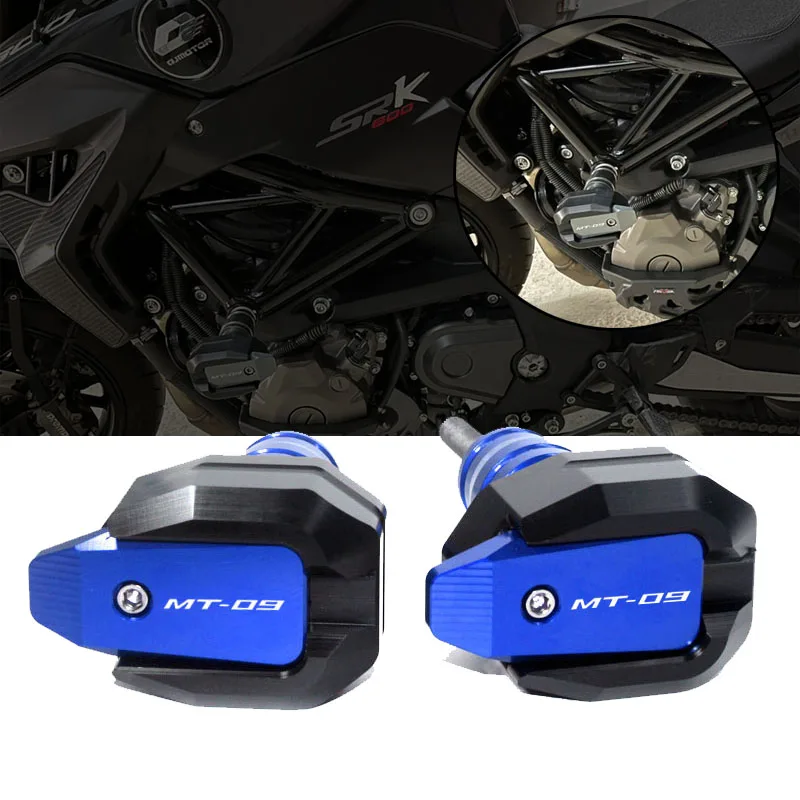 

For YAMAHA MT-09 MT09 MT 09 FZ-09 FZ09 Motorcycle CNC Falling Protection Frame Slider Fairing Guard Anti Crash Pad Protector