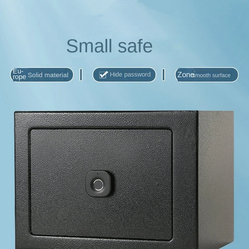 17h-23w-17d-cm-small-safe-household-anti-theft-wall-entry-fingerprint-clip-all-steel-mini-office-safe-children's-savings-tank